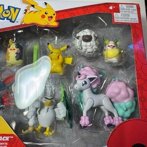 Pokemon - Battle Ready 8 Figure Multi Pack - Sir Fetch'd etc. *NEW/SEALED*